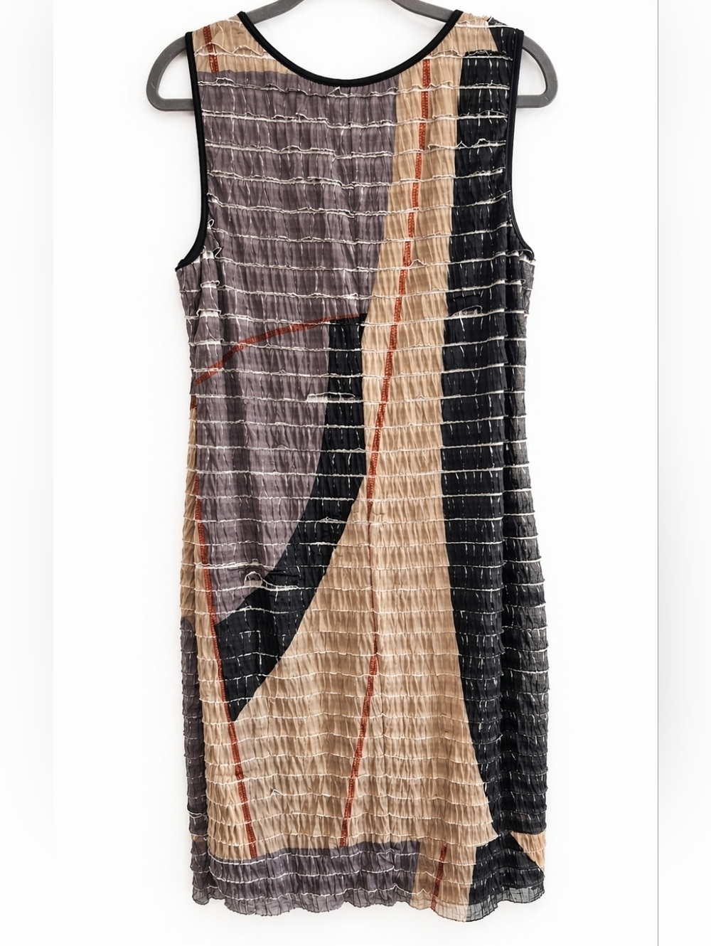 Frank Lyman Butterfly Print Textured Dress Sleeveless Knee Length Size 6 Canada - Picture 3 of 6